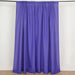 2 Drapery Panels 8 ft Polyester Backdrop Curtains with Rod Pockets CUR_PANPOLY_5X8_PURP