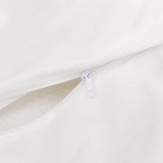 2 Fur 18" x 18" Square Sheepskin Throw Pillow Covers - White FURN_PLW_FUR01_18_WHT