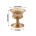2 Metal 6" Roman Style Mini Compote Vases Flower Pots - Gold VASE_PB002_6_GOLD