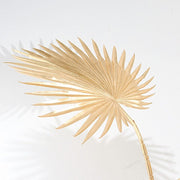 2 Metallic 35" Artificial Palm Leaves Tropical Plant Stems - Gold ARTI_METLIC14_M_GOLD