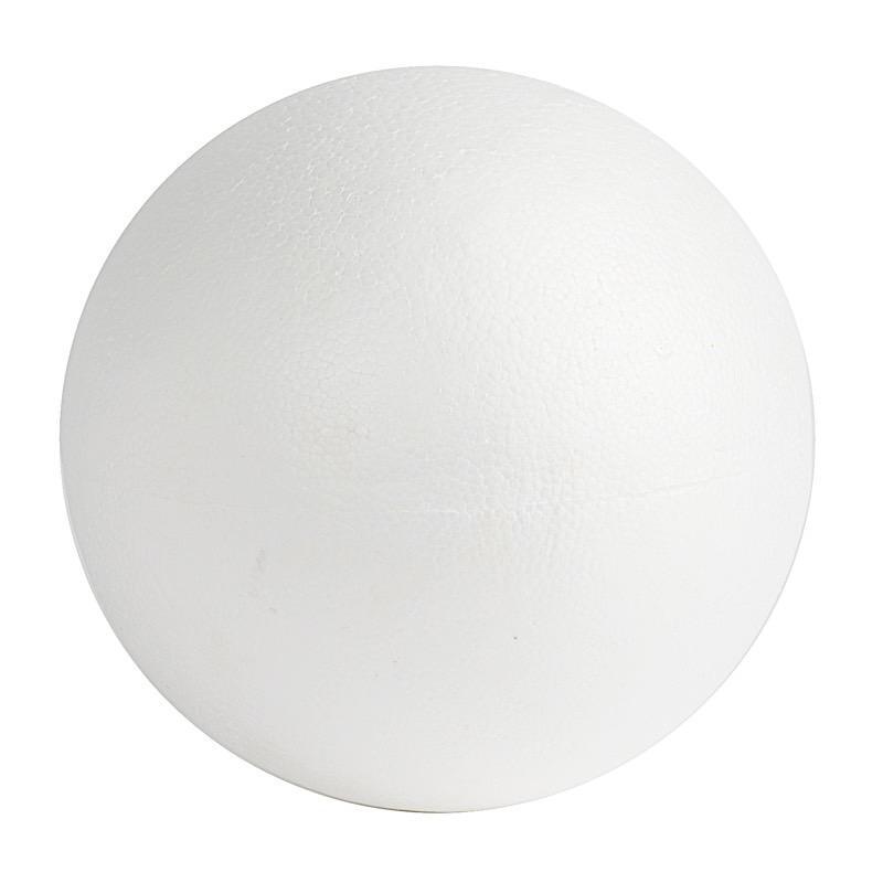2 pcs 10" Foam Balls Crafts DIY Arts Wholesale Supplies - White FOAM_BALL_10