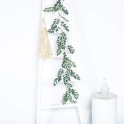 2 pcs 12 ft long Honey Locust Artificial Foliage Botanical Garlands - Light Green ARTI_GLND_G04