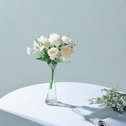 2 pcs 12" tall Assorted Silk Artificial Flowers Bouquets