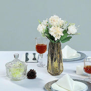 2 pcs 12" tall Assorted Silk Artificial Flowers Bouquets