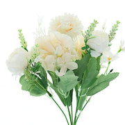2 pcs 12" tall Assorted Silk Artificial Flowers Bouquets