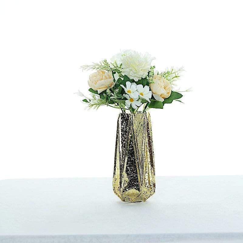 2 pcs 12" tall Assorted Silk Artificial Flowers Bouquets