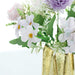 2 pcs 12" tall Assorted Silk Artificial Flowers Bouquets