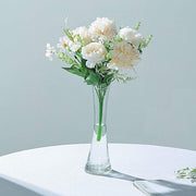 2 pcs 12" tall Assorted Silk Artificial Flowers Bouquets