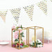 2 pcs 12" tall Geometric Metal Stands Wedding Flower Vase Holders