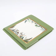 2 pcs 12" Transparent Balloon Boxes with Glittered Trim