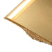 2 pcs 14" long Rectangle Serving Trays with Embossed Rim - Gold CHRG_TRAY001_16_GOLD