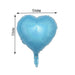 2 pcs 15" wide Hearts Mylar Foil Balloons
