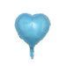 2 pcs 15" wide Hearts Mylar Foil Balloons BLOON_FOL0020_15_BLUE