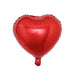 2 pcs 15" wide Hearts Mylar Foil Balloons BLOON_FOL0020_15_RED