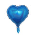 2 pcs 15" wide Hearts Mylar Foil Balloons BLOON_FOL0020_15_ROY