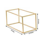 2 pcs 16" tall Geometric Metal Stands Wedding Flower Vase Holders