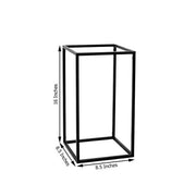 2 pcs 16" tall Geometric Metal Stands Wedding Flower Vase Holders