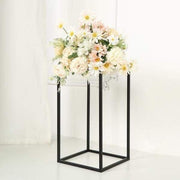 2 pcs 16" tall Geometric Metal Stands Wedding Flower Vase Holders