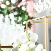 2 pcs 16" tall Geometric Metal Stands Wedding Flower Vase Holders