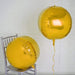 2 pcs 18" wide 4D Orbz Round Balls Mylar Foil Balloons