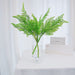 2 pcs 19" Asparagus Fern Artificial Leaves Greenery Stems - Green ARTI_FERN_007_GRN