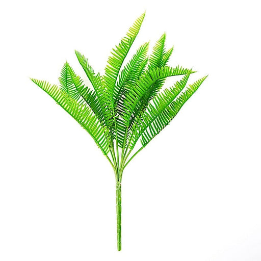 2 pcs 19" Faux Cycas Fern Artificial Leaves Greenery Stems - Green ARTI_FERN_002_S_GRN