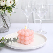 2 pcs 2" Battery Operated Flameless Bubble LED Candles