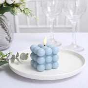 2 pcs 2" Battery Operated Flameless Bubble LED Candles