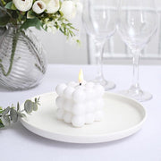 2 pcs 2" Battery Operated Flameless Bubble LED Candles