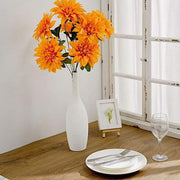 2 pcs 20" tall Artificial Dahlia Silk Flowers Bushes