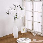 2 pcs 20" tall Artificial Dahlia Silk Flowers Bushes