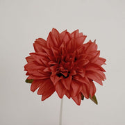 2 pcs 20" tall Artificial Dahlia Silk Flowers Bushes