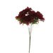 2 pcs 20" tall Artificial Dahlia Silk Flowers Bushes ARTI_DAHL_002_BURG