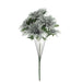 2 pcs 20" tall Artificial Dahlia Silk Flowers Bushes ARTI_DAHL_002_SILV