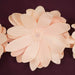 2 pcs 20" wide Artificial Dahlia Flowers for Wall Backdrop - Blush FOAM_FLO004_20_046