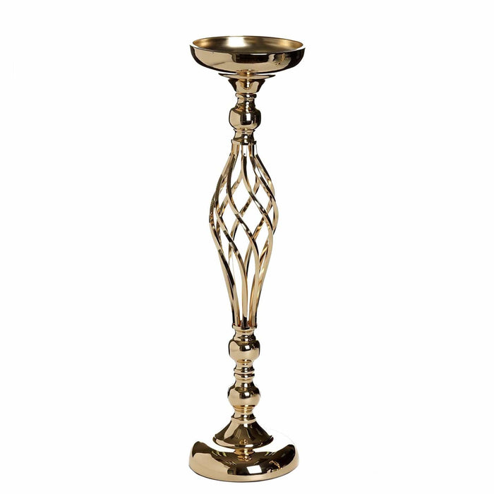 2 pcs 23" tall Candle Holder Wedding Centerpieces CHDLR_031_GOLD