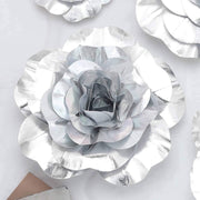 2 pcs 24" wide Artificial Giant Roses Flowers for Wall Backdrop