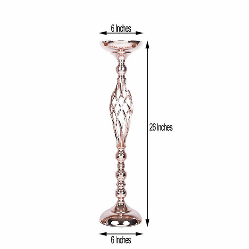 2 pcs 26" tall Candle Holder Wedding Centerpieces