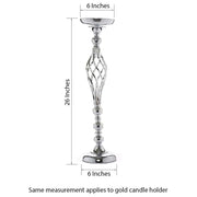 2 pcs 26" tall Candle Holder Wedding Centerpieces