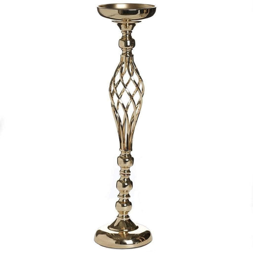 2 pcs 26" tall Candle Holder Wedding Centerpieces CHDLR_032_GOLD