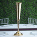 2 pcs 29" tall Vases Candle Holders Wedding Centerpieces Risers - Gold CHDLR_056_GOLD