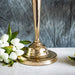 2 pcs 29" tall Vases Candle Holders Wedding Centerpieces Risers - Gold CHDLR_056_GOLD