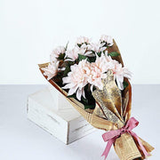 2 pcs 30" tall Silk Dahlia Flowers Stems