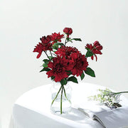 2 pcs 30" tall Silk Dahlia Flowers Stems