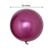 2 pcs 30" wide Round Large Vinyl Balloons