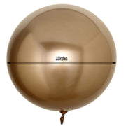 2 pcs 30" wide Round Large Vinyl Balloons