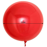 2 pcs 30" wide Round Large Vinyl Balloons