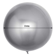 2 pcs 30" wide Round Large Vinyl Balloons