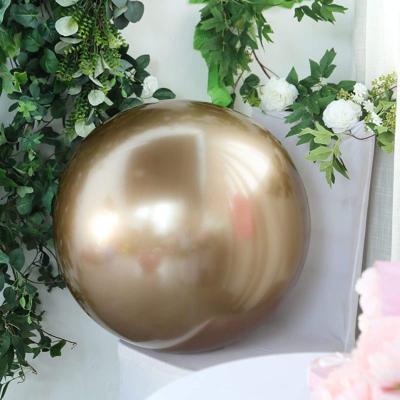 2 pcs 30" wide Round Large Vinyl Balloons