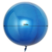 2 pcs 30" wide Round Large Vinyl Balloons